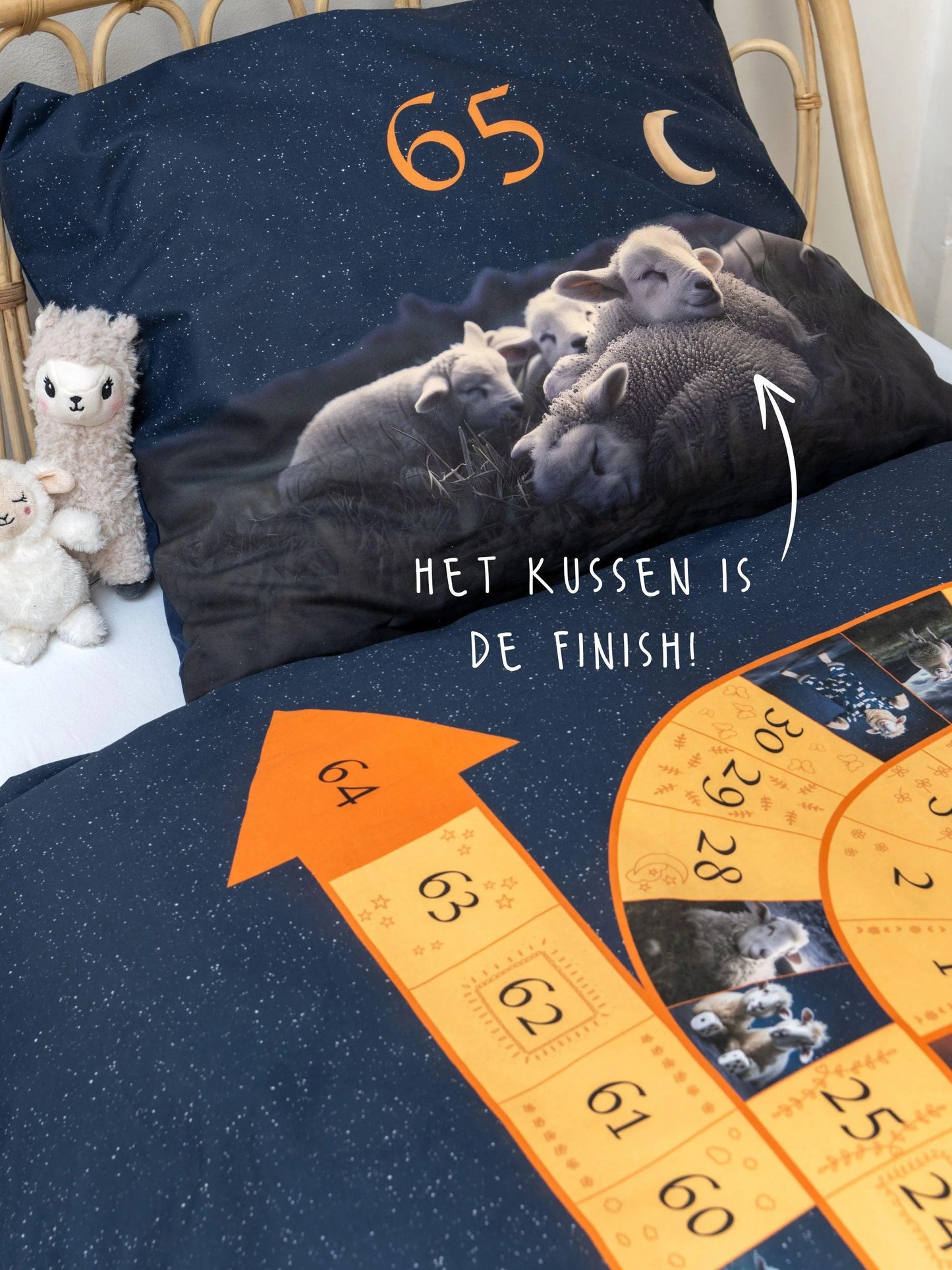 Schaapwandelen dekbedovertrek Snurk